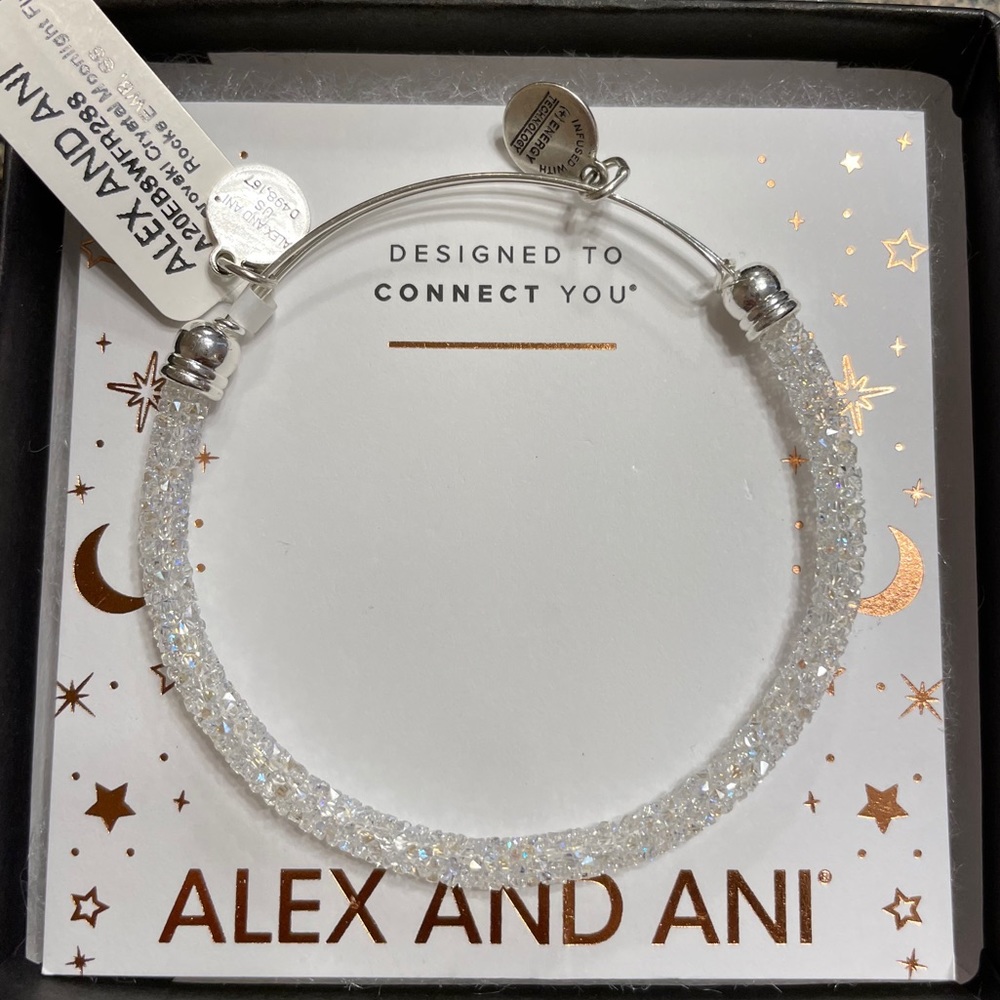 alex and ani Swarovski Crystal bracelet